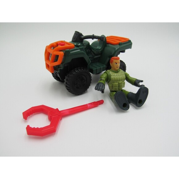 Imaginext Jurassic World ATV & Technician Fisher Price Kidcore Replacement - Picture 4 of 13